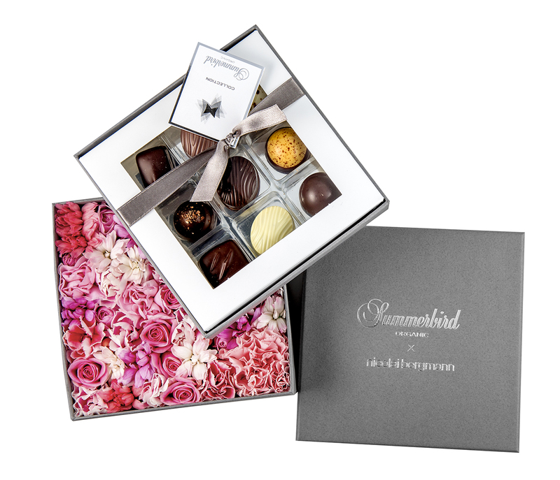 チョコレート＆フラワー限定ギフトボックス（ロマンス）